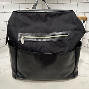 BEIS backpack diaper bag. Black.